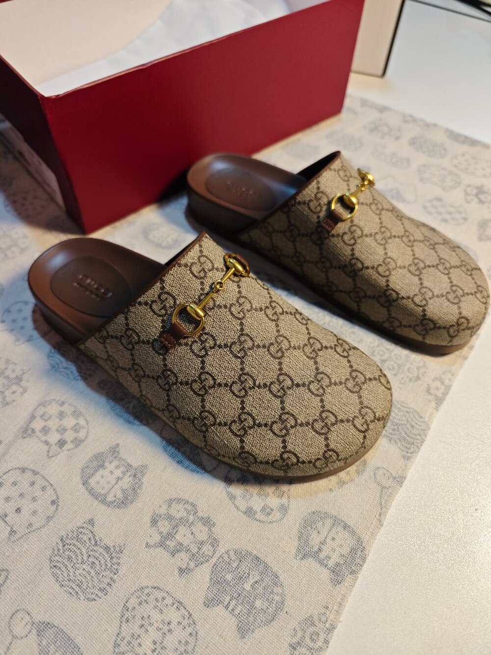 Gucci GG Horsebit Mules - Picture 2 of 4